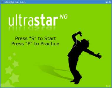 UltraStar intro screen